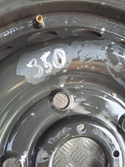 ✅2013 FORD TRANSIT CUSTOM BLACK STEEL WHEEL KK21-1015-CB + WARRANTY A350 - Image 3