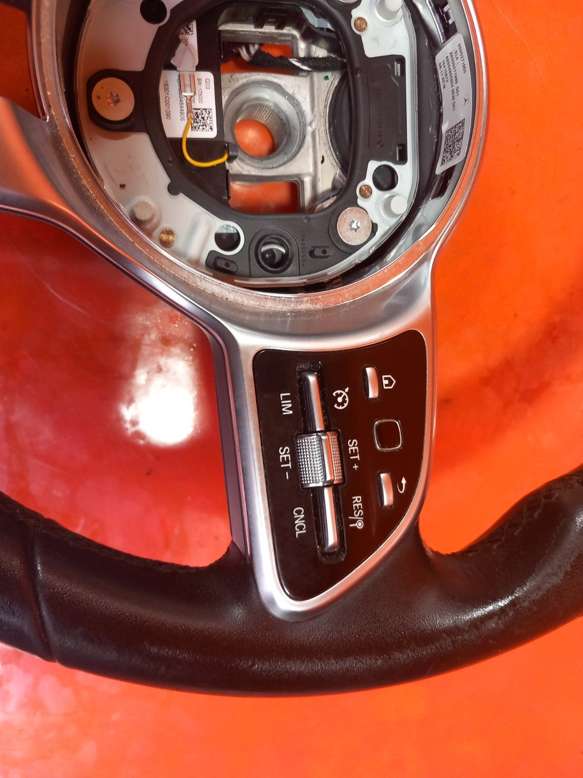 2019 Mercedes A Class W177 Steering Wheel & Paddle Shift A0004605804 A382 - Image 4
