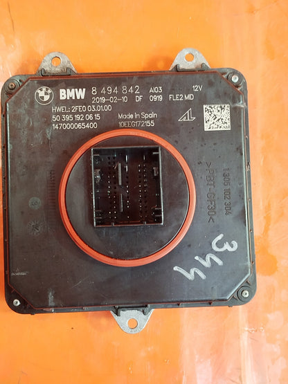✅BMW F23 218D 2.0 DIESEL 2019 HEADLIGHT BALLAST CONTROL MODULE 8494842 Warranty - Image 2