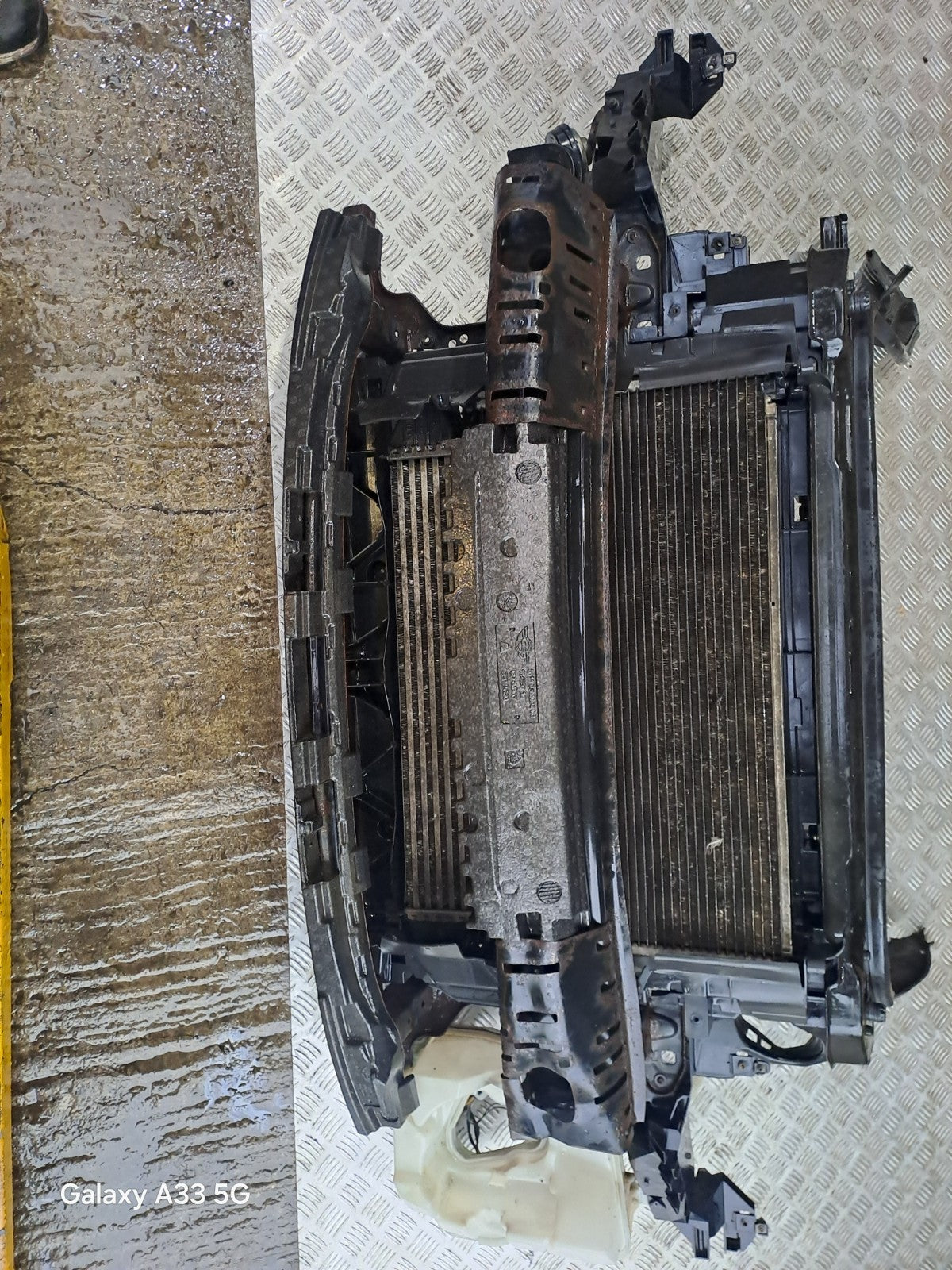 ✅2013 MINI COUNTRYMAN ONE D MK3 RADIATOR FAN SLAM PANEL 8509990 + WARRANTY A304 - Image 2