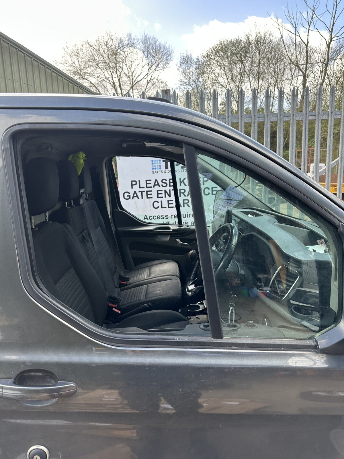 ✅2019 Ford Transit Custom Front Right Door Bare W/o Mirror Grey + Warranty A376 - Image 3