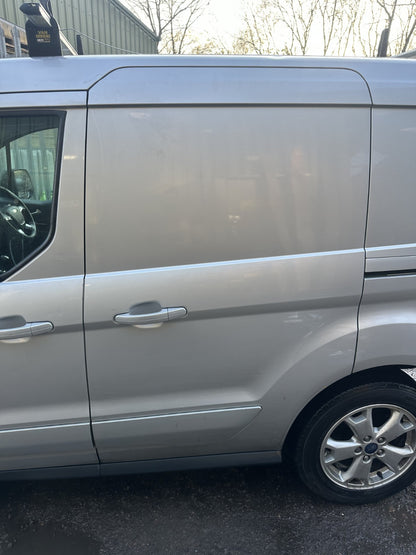 ✅2017 FORD TRANSIT CONNECT LEFT SIDE SLIDING BARE DOOR SILVER + WARRANTY A369 - Image 1