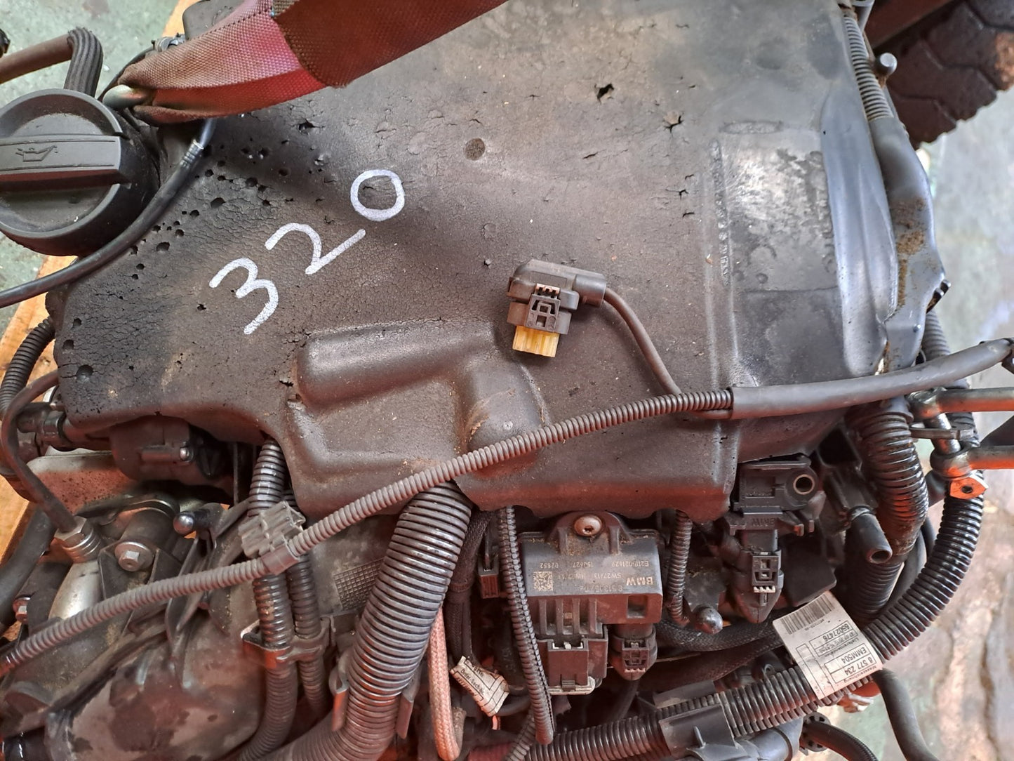 ✅BMW 116D F20 1.5 DIESEL 2015 ENGINE COMPLETE B37D15U0 Warranty A320 - Image 3