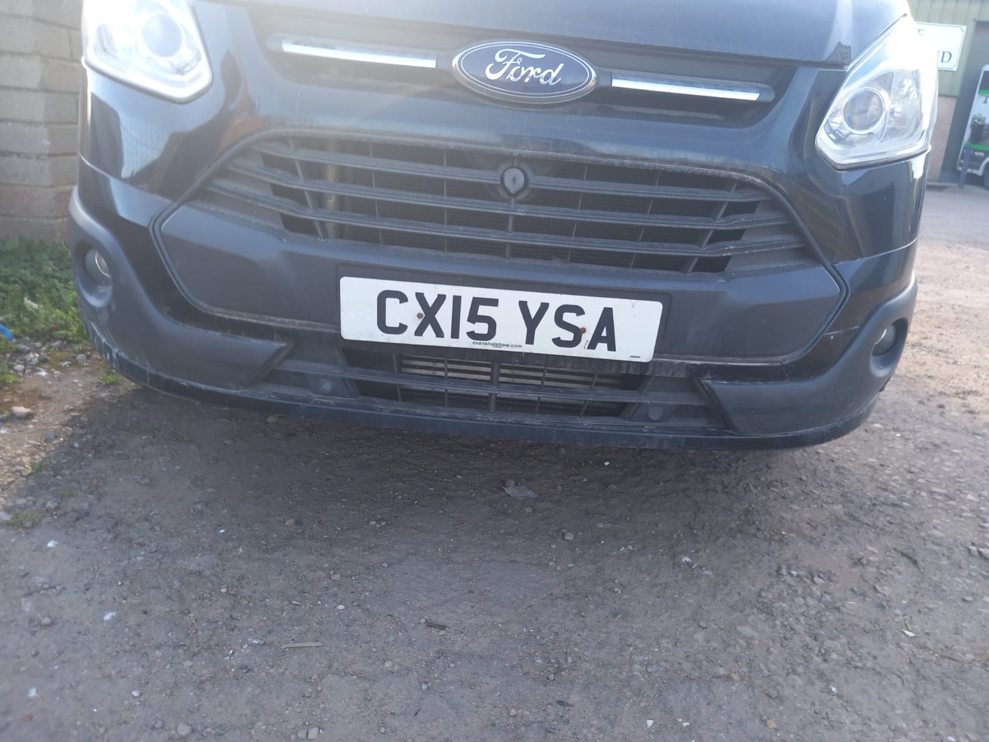 ✅2015 Ford Tourneo Custom Front Bumper Bare Black + Warranty A371 - Image 4