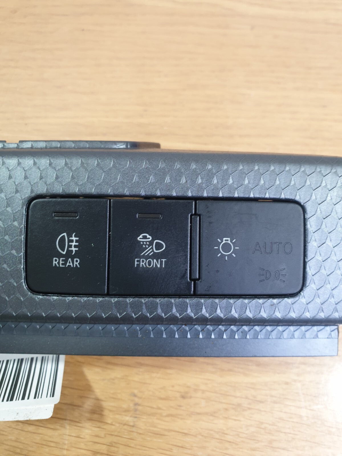 ✅2020 AUDI A1 SPORT 1.0P FOG LIGHT SWITCHES TRIM 82C853189 + WARRANTY A203 - Image 5