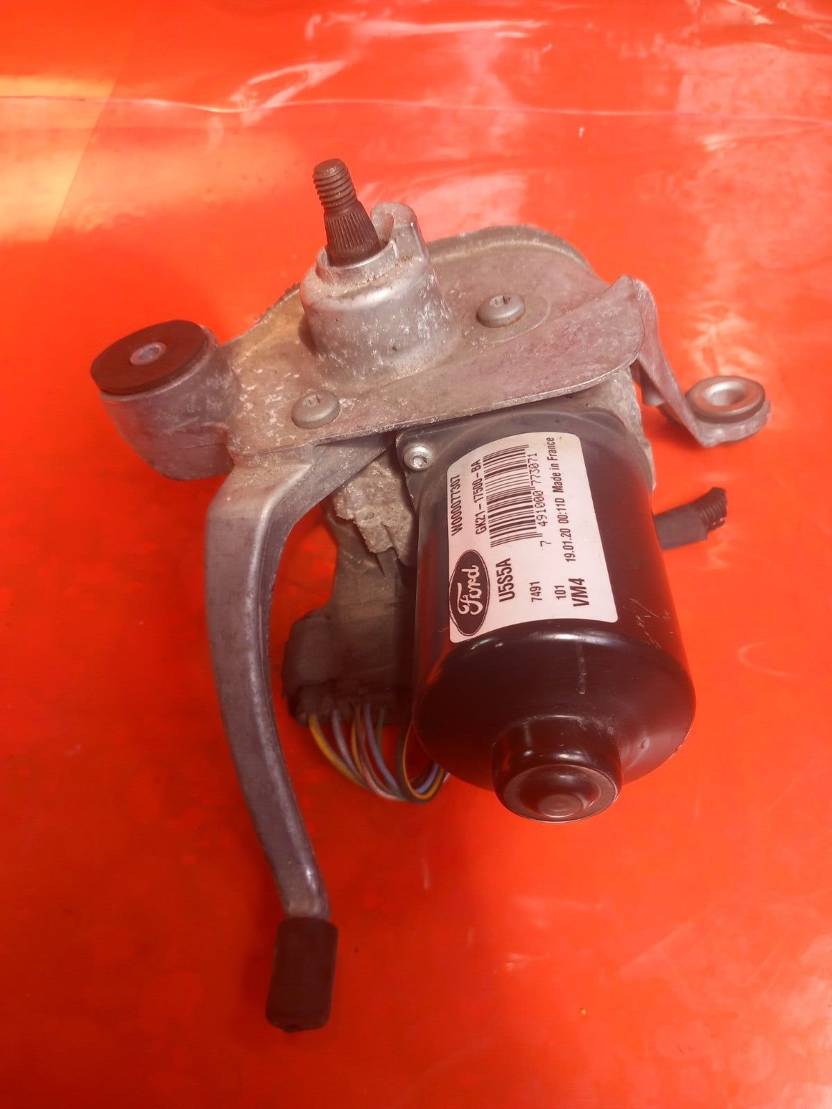 2020 Ford Transit Custom Wiper Motor Front Right GK21-17500-BA Warranty A351 - Image 9