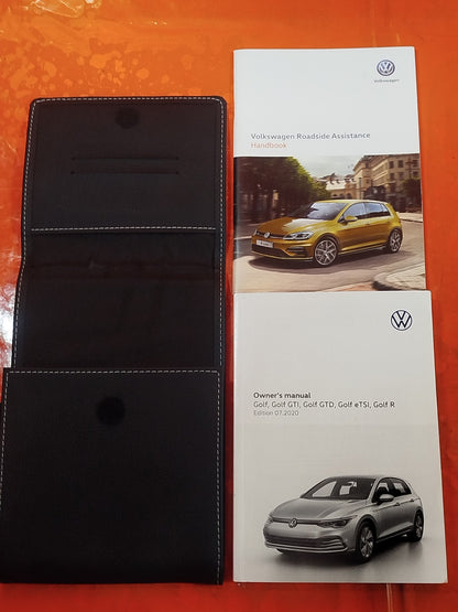 ✅VW GOLF R-LINE MK8 2.0 DIESEL 2020 OWNERS MANUAL HANDBOOK Warranty A346 - Image 2