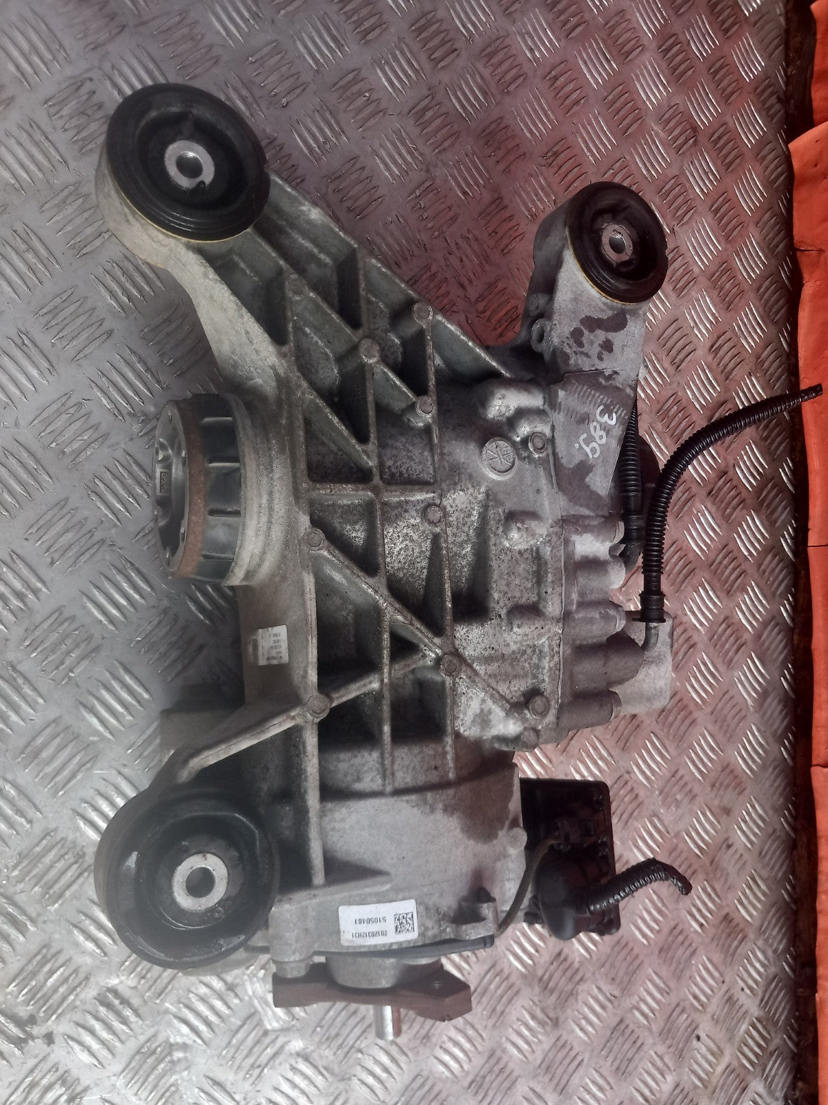 2022 VW Tiguan R-Line Rear Differential Assembly 0CQ525010T Warranty A389 - Image 5