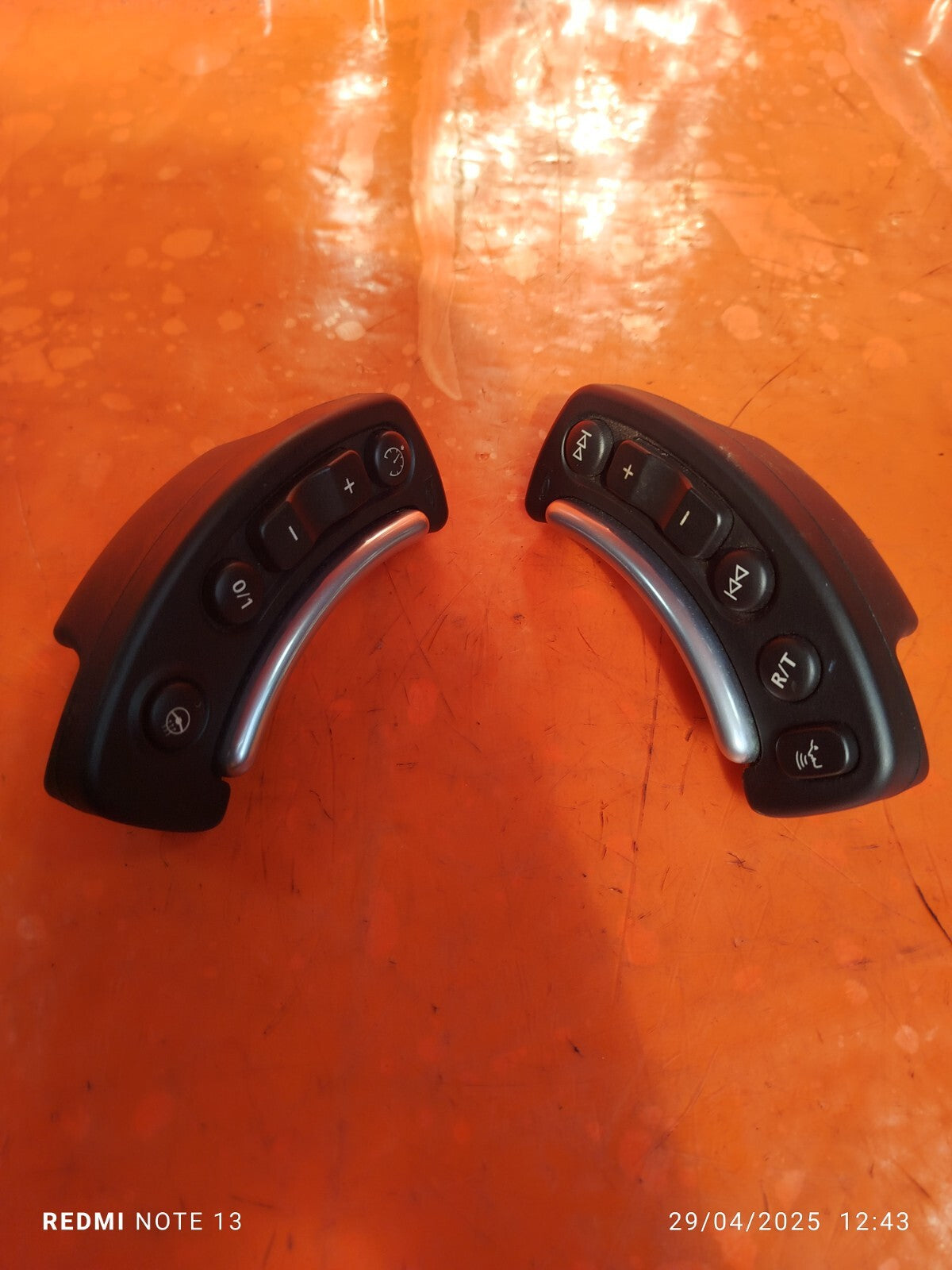 ✅Land Rover Range Rover L322 2005 4.4 Petrol STEERING WHEEL SWITCH CONTROL PANEL - Image 3