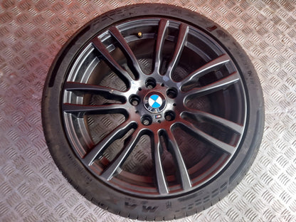 BMW F30 320D Xdrive 2.0 Diesel 2013 Rear Alloy Wheel With Tyre 255/35 R19 - Image 2