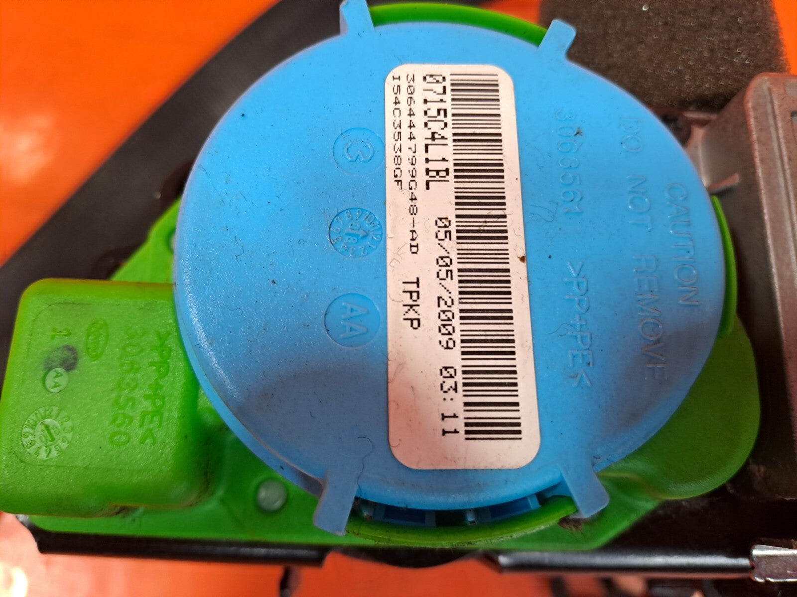 ✅AUDI A5 S LINE CABRIO 2.0 PETROL 2009 FRONT LEFT SEAT BELT 8F0857732 8F1857705 - Image 7