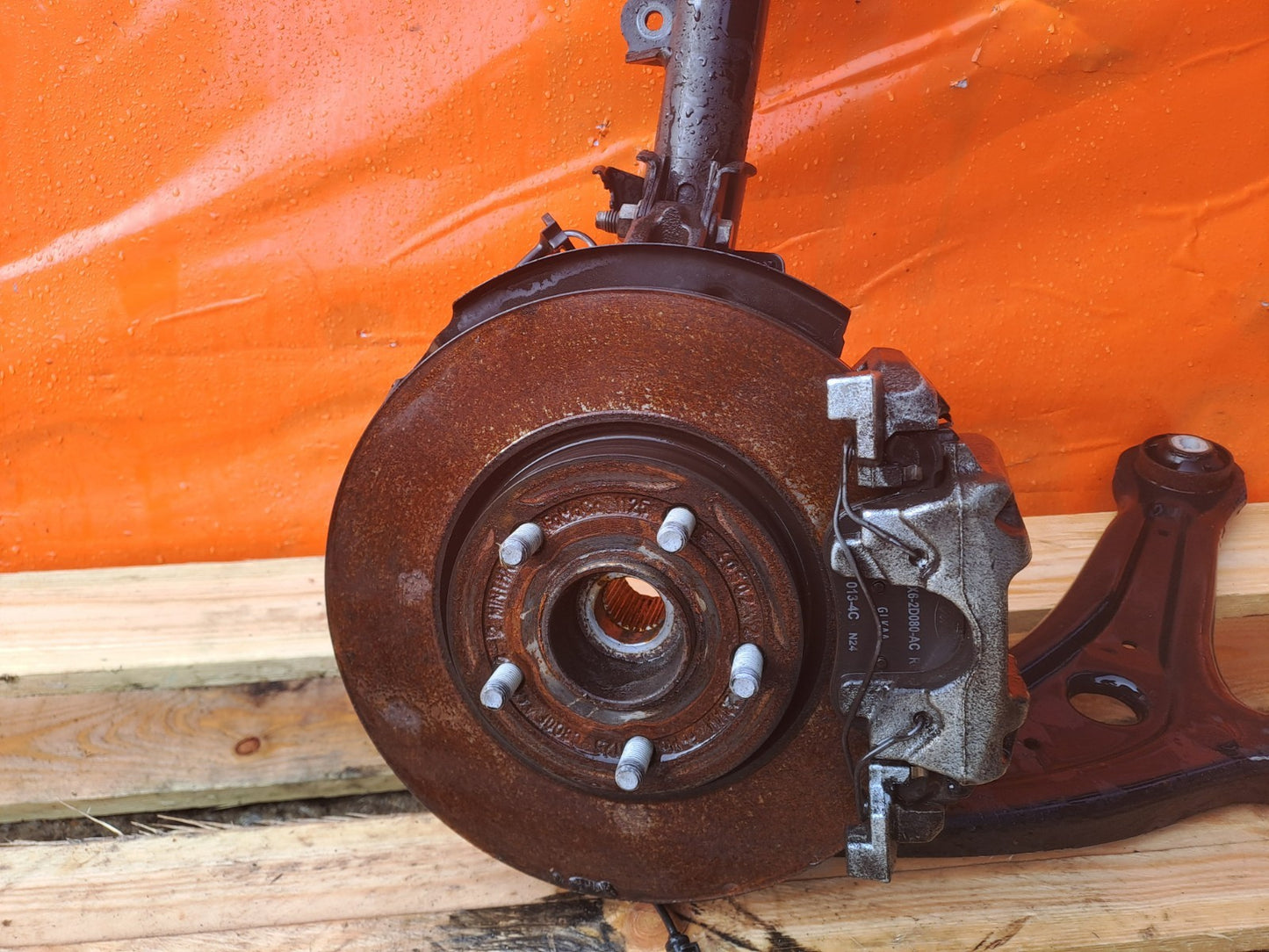 ✅2024 Ford Transit Courier Front Right Suspension Leg Hub R2X6-18045-BB A356 - Image 4