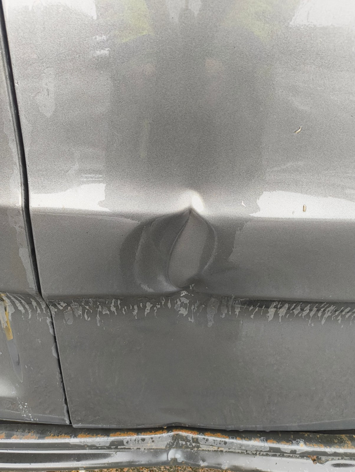 ✅Ford Transit Custom 2.0 Diesel 2019 Rear Right Door Bare Grey Dent A383 - Image 3