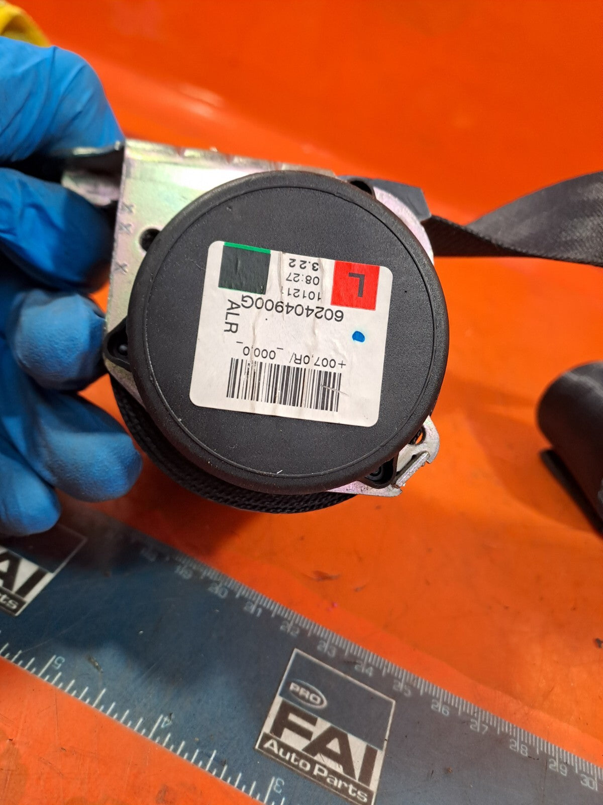 ✅2011 LAND ROVER DISCOVERY 4 L319 3.0D REAR LEFT SEAT BELT 8H22-F611B69-ABW 239 - Image 12