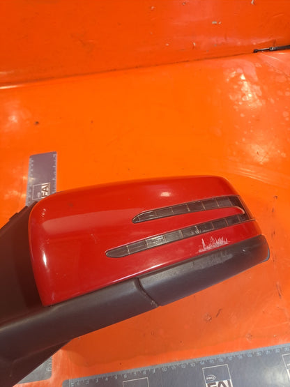 ✅MERCEDES W176 A180 AMG SPORT 1.5 DIESEL 2013 FRONT LEFT MIRROR RED Scratches - Image 8