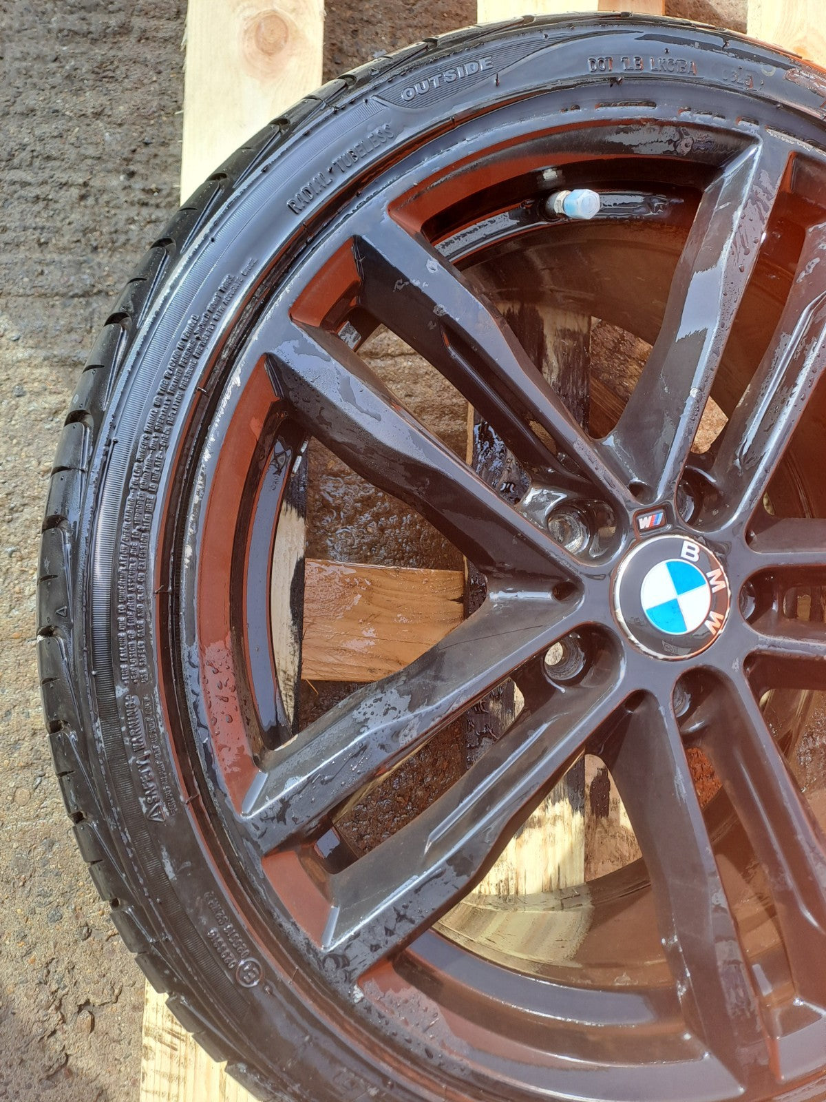 ✅2015 BMW 4 Series F33 M Sport Alloy Wheel With Tyre 255/35 R19 8097244 A367 - Image 2