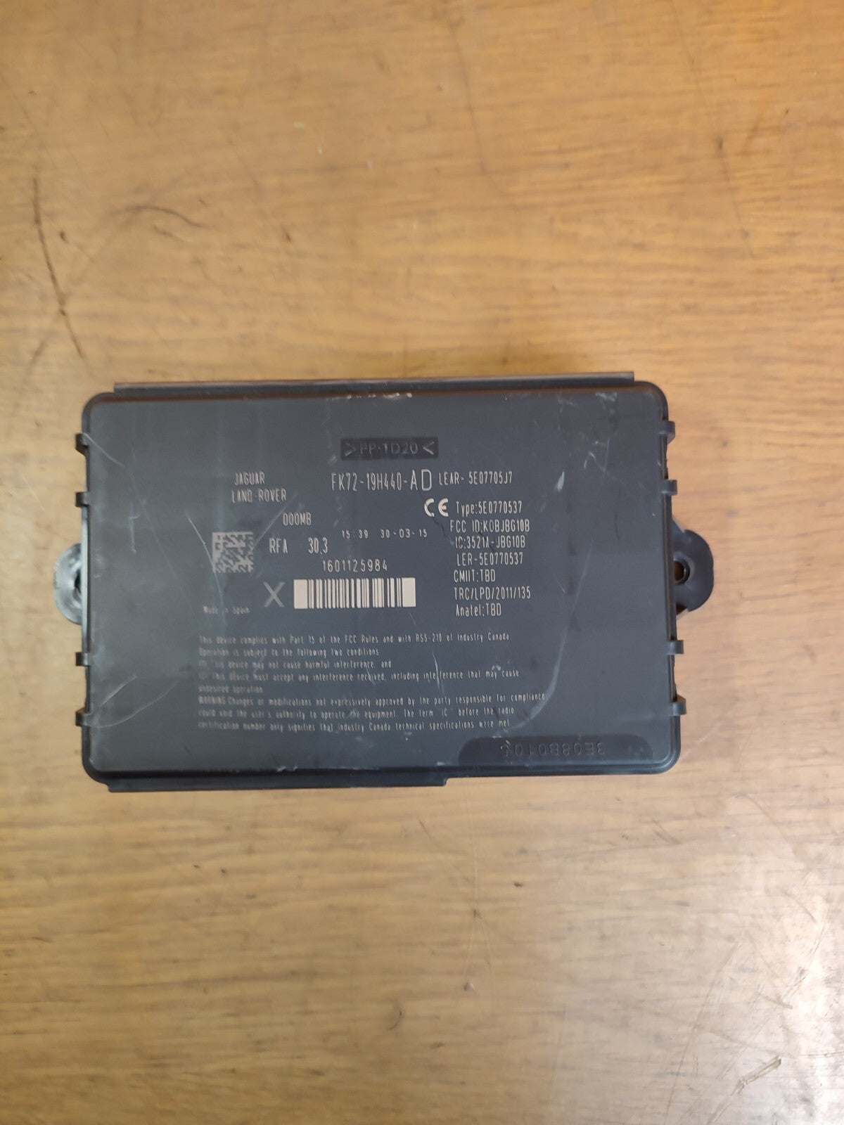 ✅2015 LAND ROVER DISCOVERY SPORT L550 KEYLESS ENTRY MODULE ECU FK7219H440AD A176 - Image 1