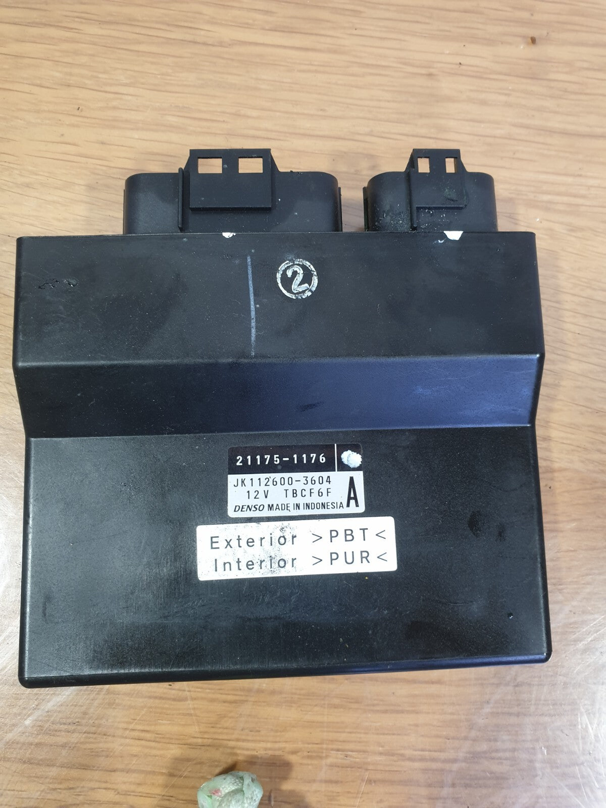 ✅2019 KAWASAKI EX650 NINJA PETROL COMPLETE LOCK WITH KEY 21175-1176 + WARRANTY - Image 3