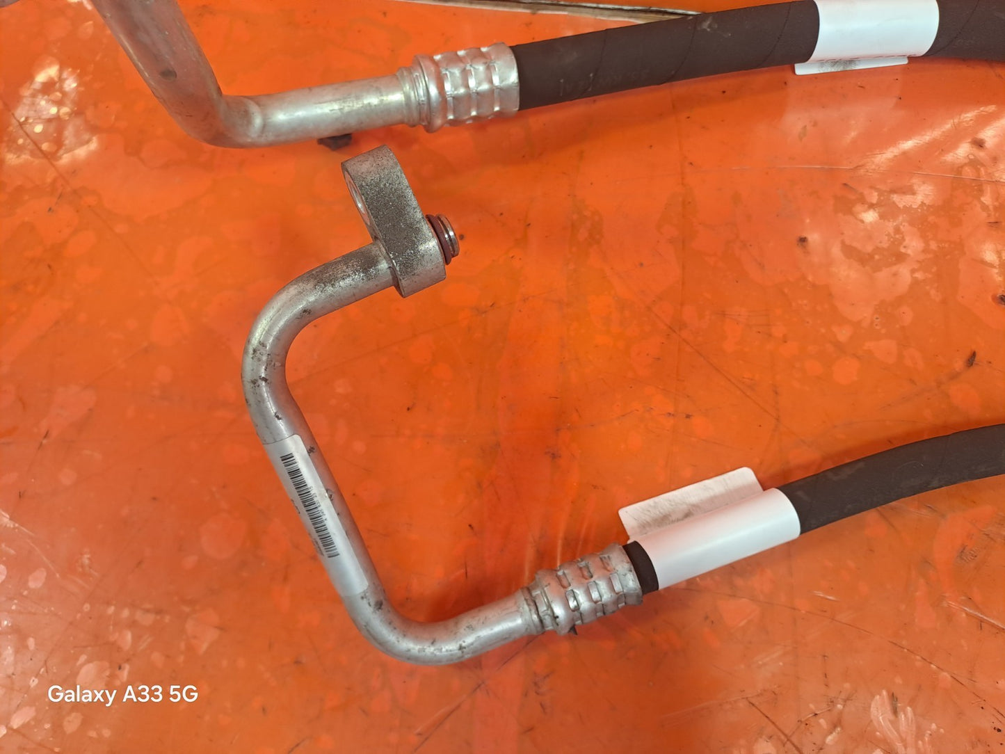 ✅Mercedes B180 W246 2012 1.8 Diesel AIR CON CONDITIONING PIPE HOSES A2468300215 - Image 5