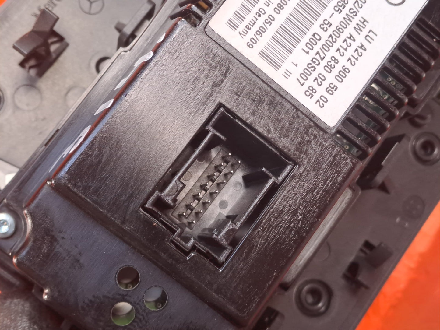 ✅2009 MERCEDES E CLASS W212 A/C HEATER CLIMATE CONTROL UNIT A2129005902 A314 - Image 10