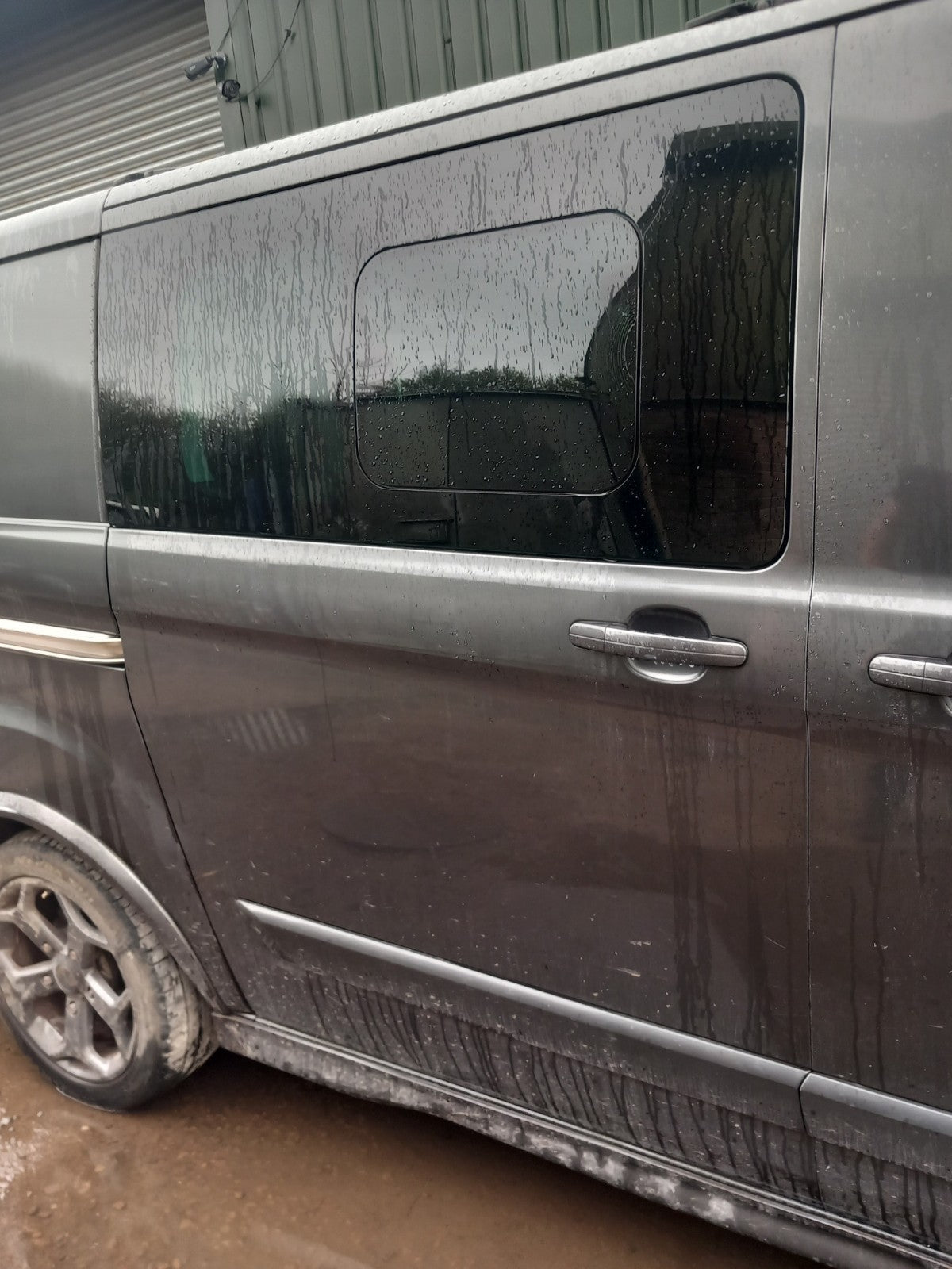 Ford Transit Custom 2.0 Diesel 2016 Right Side Sliding Door Bare Grey A409 - Image 5