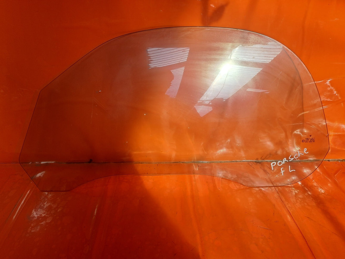 ✅PORSCHE BOXSTER 986 2.7 PETROL 2002 FRONT LEFT DOOR WINDOW GLASS 43R-001025 - Image 2