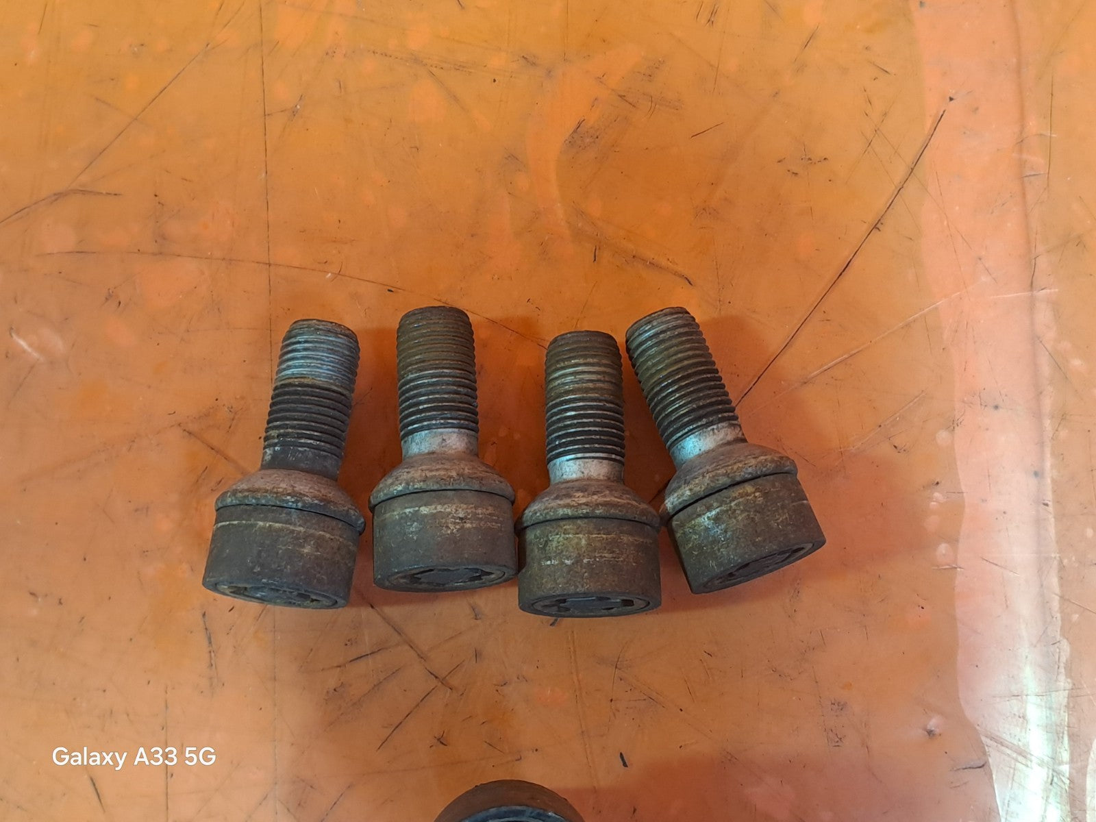 ✅2012 MERCEDES B CLASS W246 LOCKING WHEEL NUTS SET WITH KEY + WARRANTY A299 - Image 4