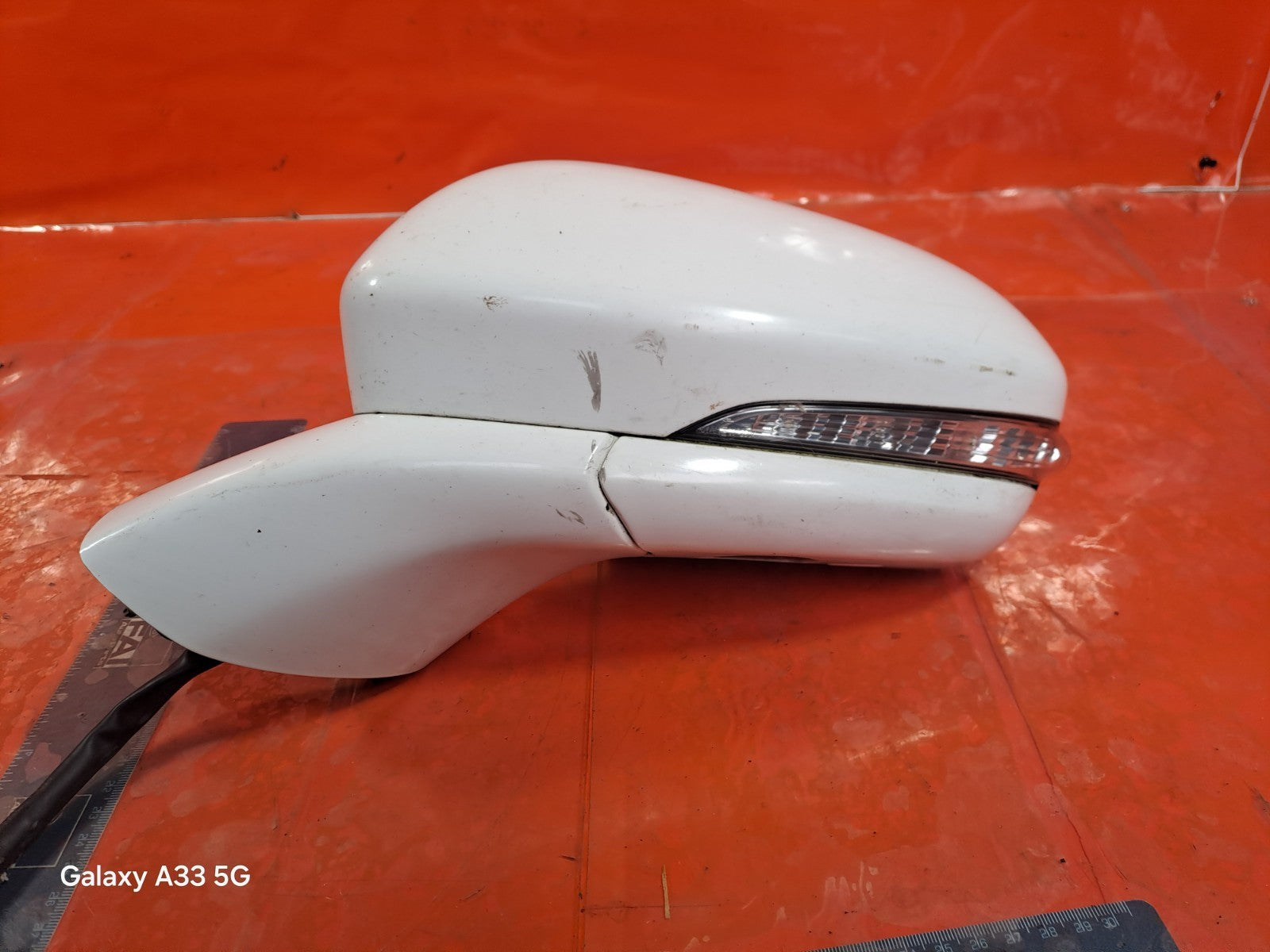 ✅FORD MONDEO TITANIUM 2.0 DIESEL 2015 FRONT LEFT WING MIRROR WHITE A308 - Image 7