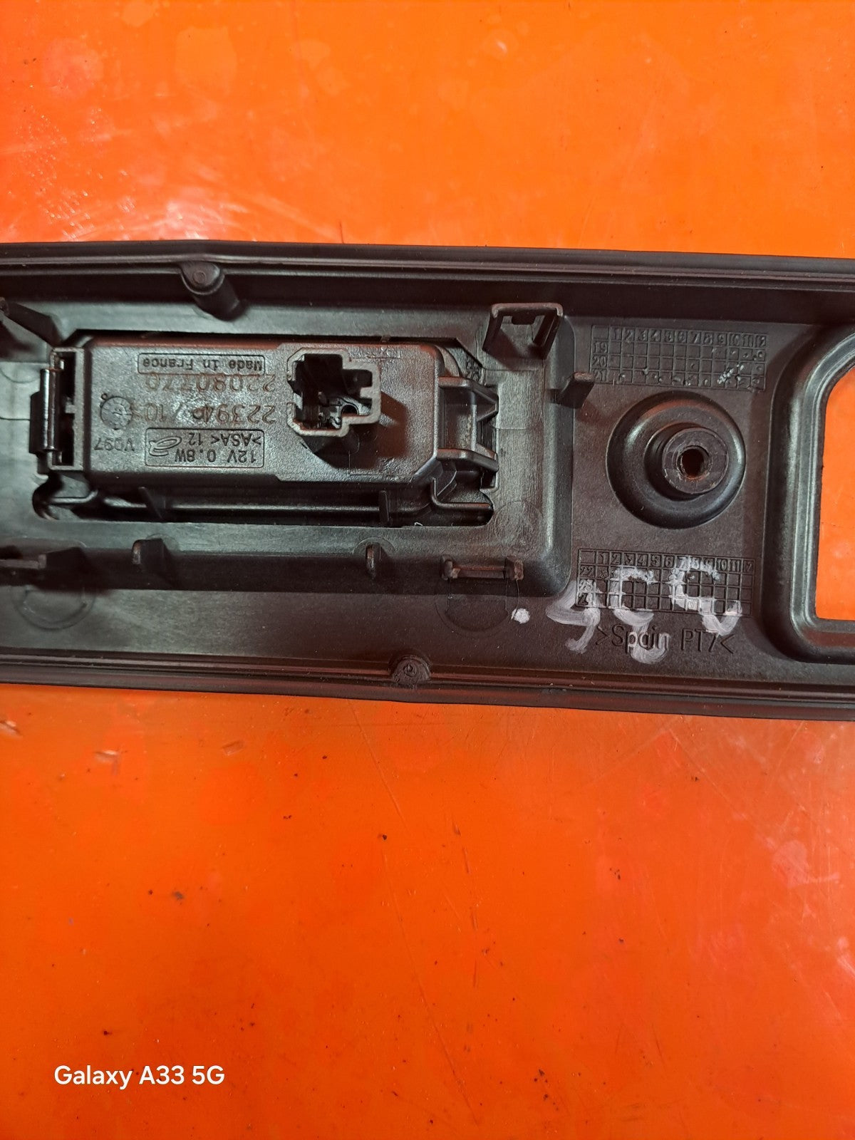 ✅2023 CUPRA FORMENTOR TAILGATE HANDLE WITH NUMBER LIGHTS 5FF827335 WARRANTY A336 - Image 9