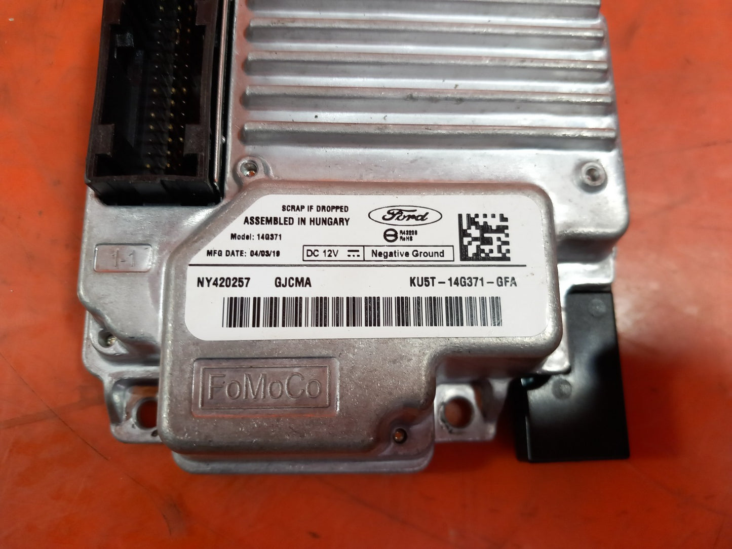 Ford Fiesta St-Line 1.0 Petrol 2019 Sat Nav Control Module KU5T14G371GFA A251 - Image 7