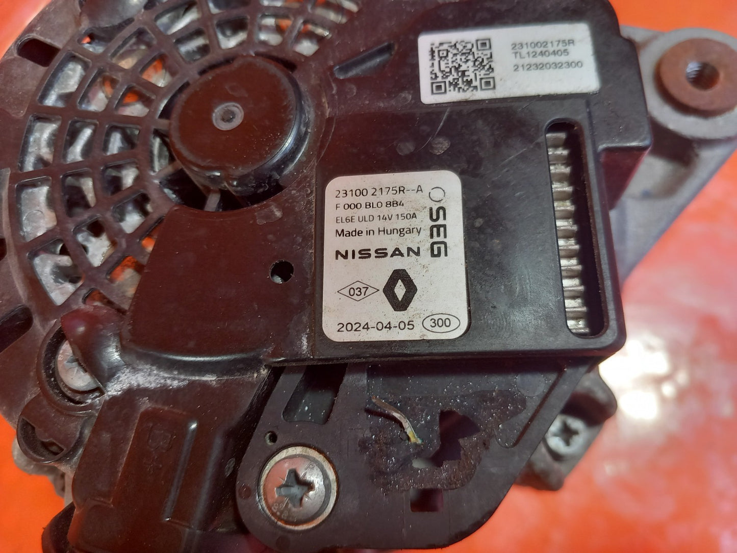2024 Dacia Jogger 1.0 Petrol Alternator 231002175R Warranty A391 - Image 10