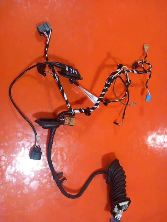 2021 VW Transporter T30 Front Right Door Wiring Loom 7LB970000C Warranty A412 - Image 2