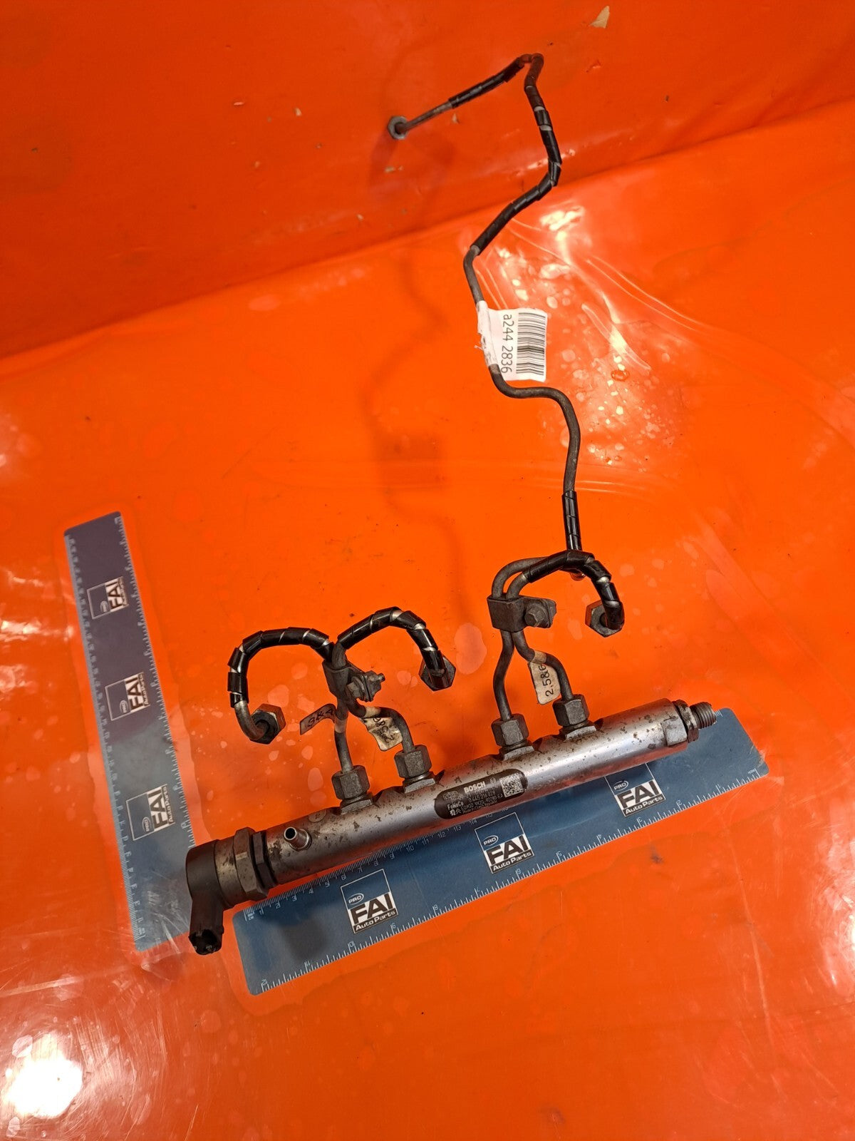 ✅2010 LAND ROVER DISCOVERY 4 L319 FUEL INJECTOR RAIL 9X2Q-9D280-EA + WARRANTY - Image 8