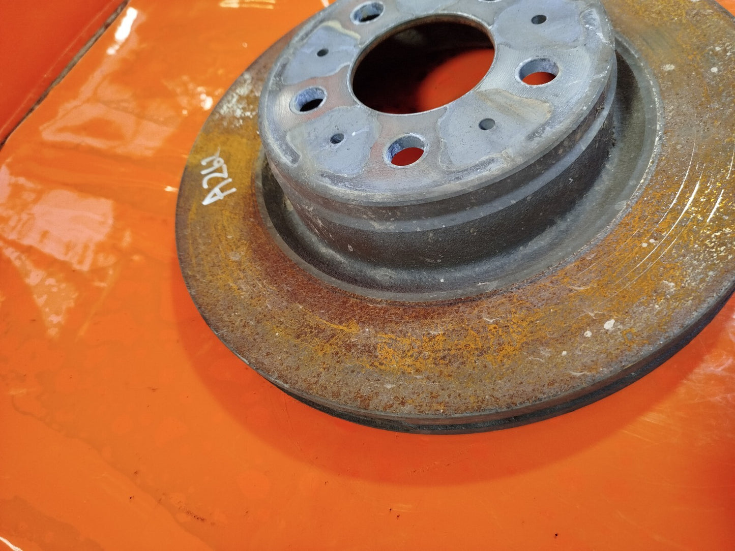 ✅2020 TESLA MODEL 3 LONG RANGE FRONT LEFT BRAKE DISC + WARRANTY A262 - Image 3