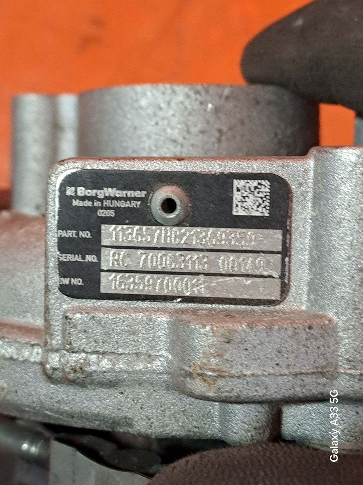 ✅MERCEDES W176 1.5CDI 2015 TURBOCHARGER 16359700011 Warranty A064 - Image 7