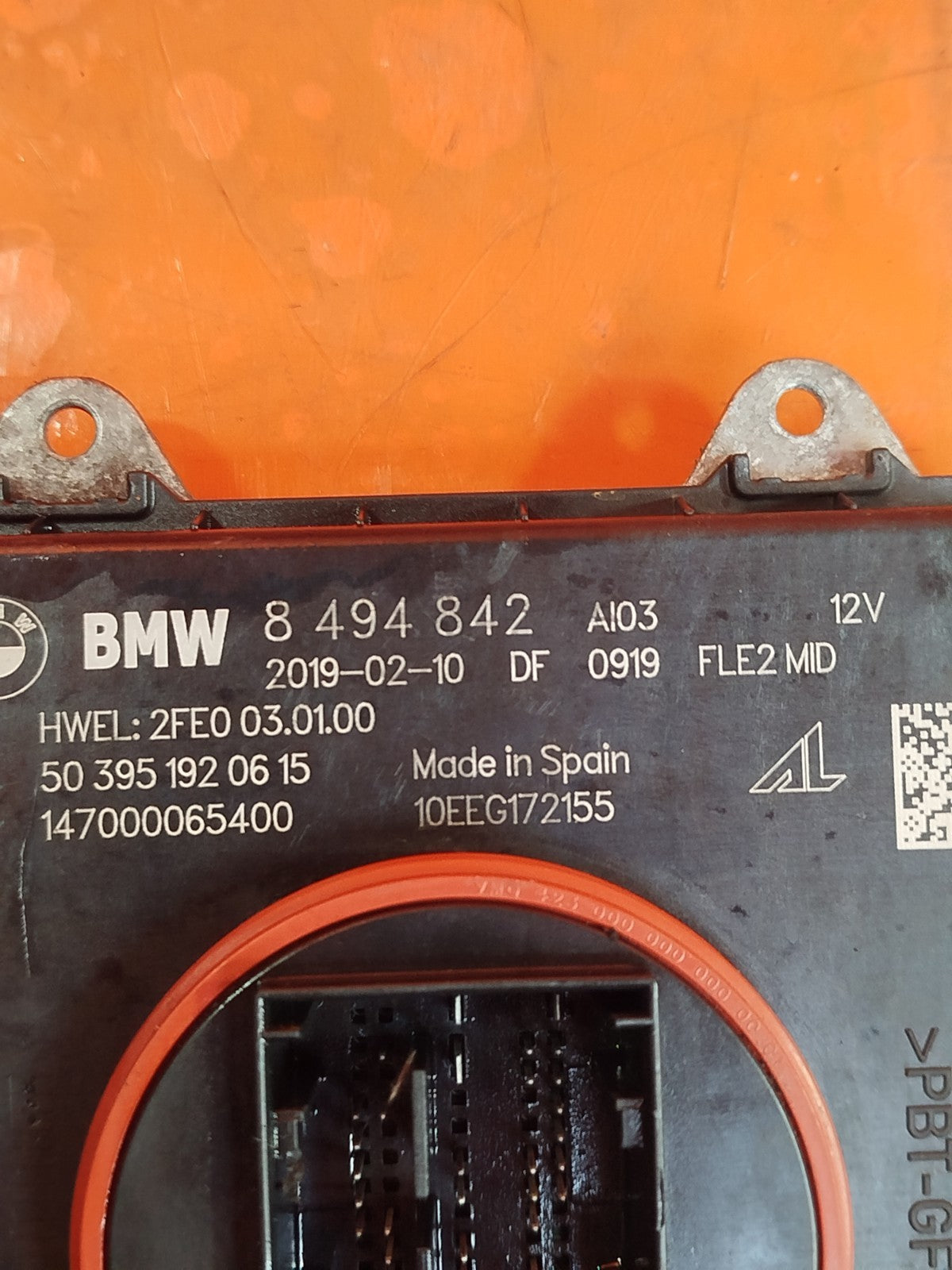 ✅BMW F23 218D 2.0 DIESEL 2019 HEADLIGHT BALLAST CONTROL MODULE 8494842 Warranty - Image 3