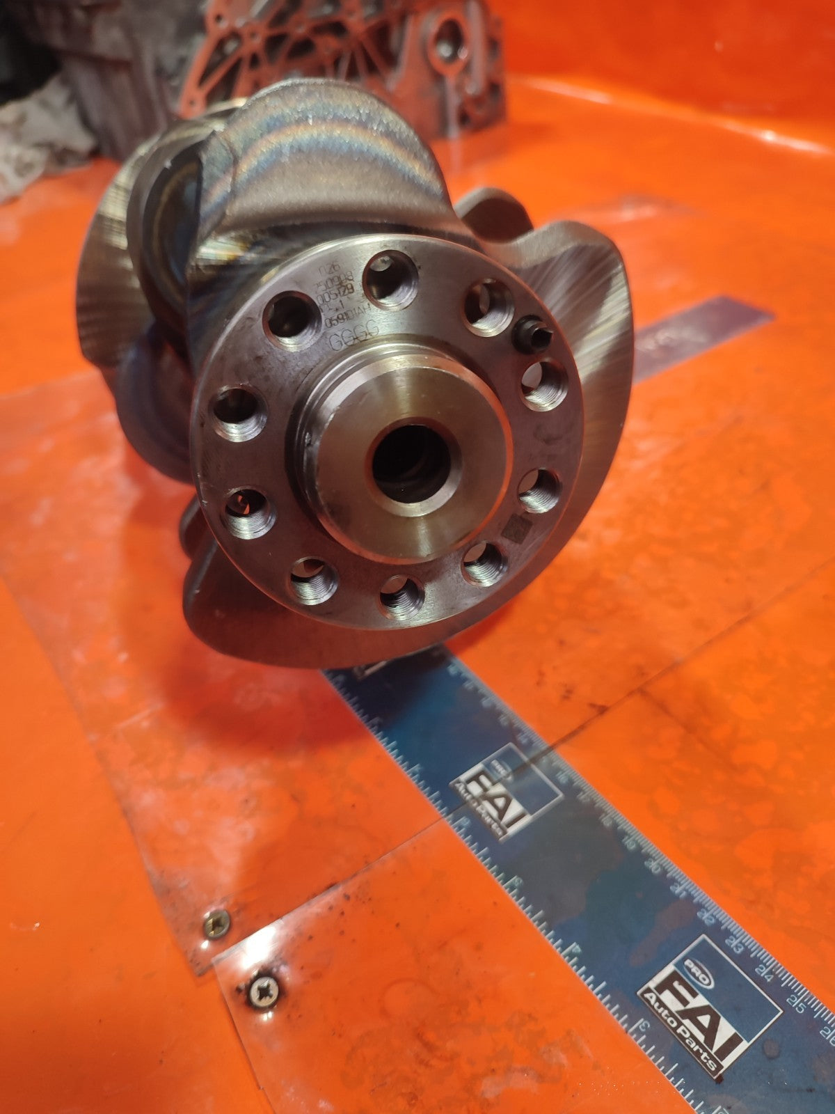 ✅2009 AUDI Q7 4L 3.0 TDI ENGINE CRANKSHAFT 059101AH + WARRANTY A300 - Image 9