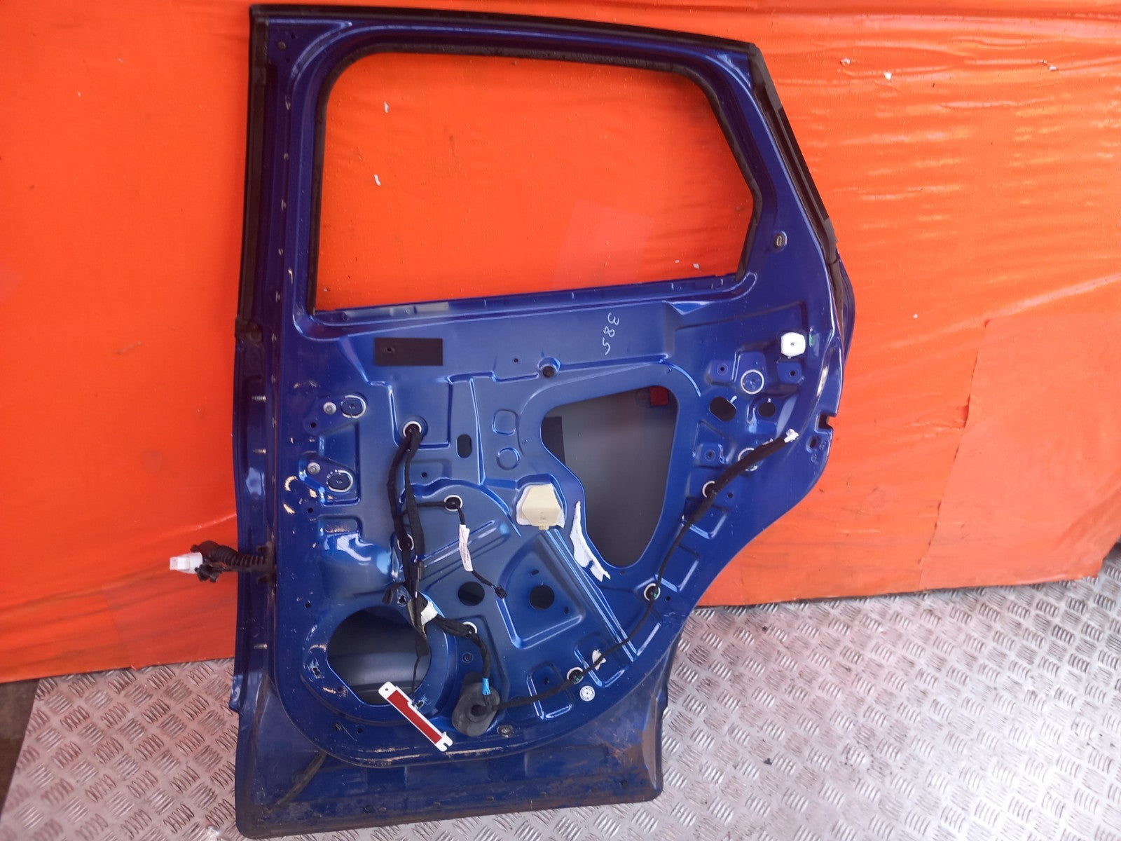 Renault Captur Iconic 1.3 Petrol 2021 Rear Right Door Bare Blue Warranty A385 - Image 7