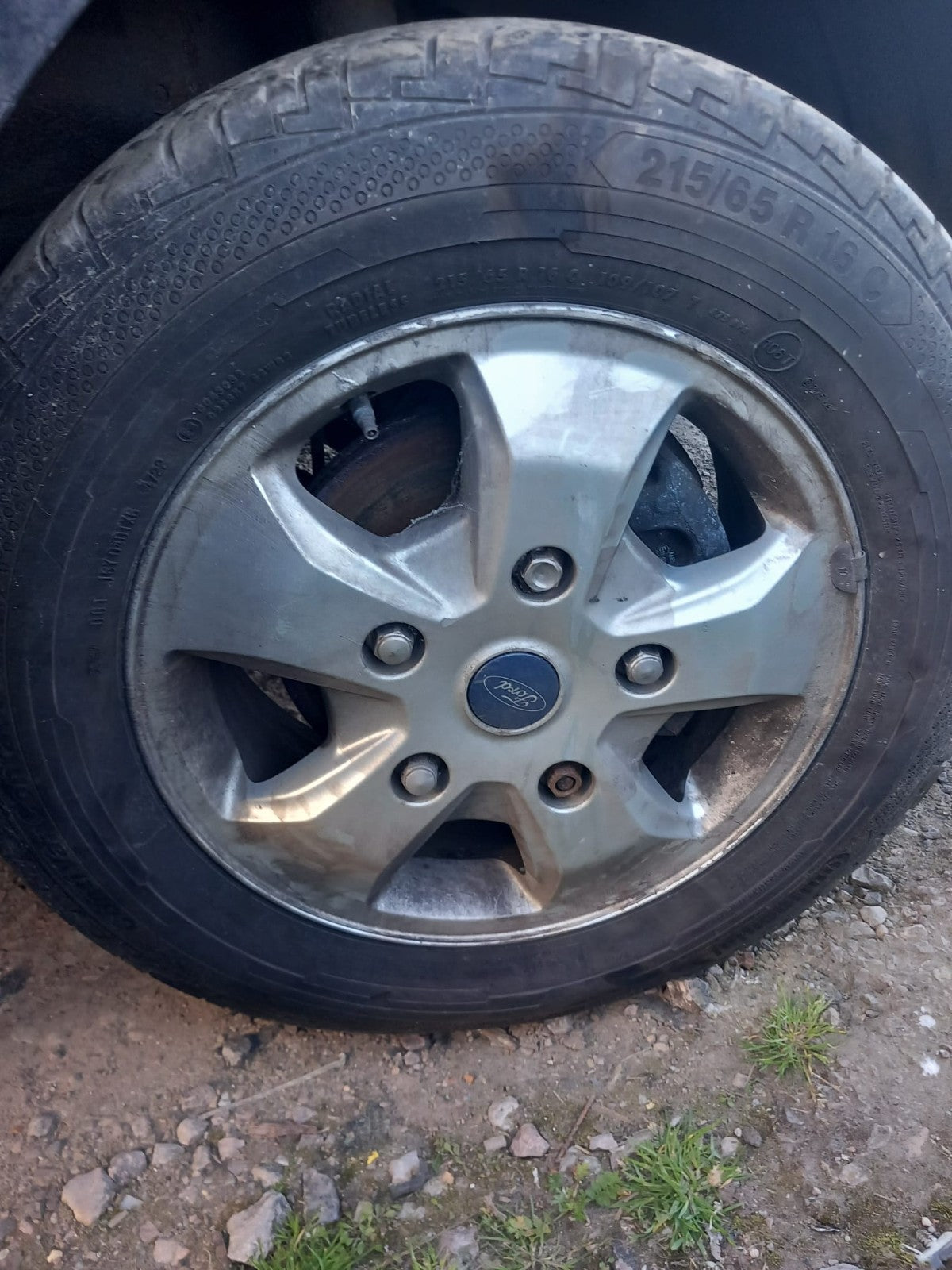 ✅2015 Ford Tourneo Custom Alloy Wheel With Tyre 215/65 R16 + Warranty A371 - Image 2