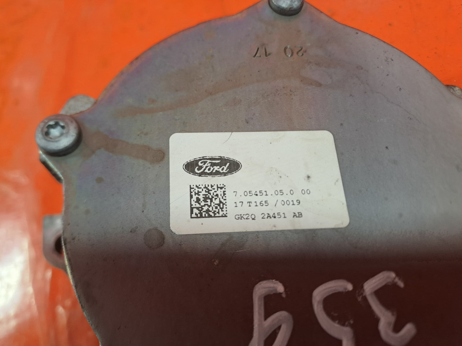 ✅Ford Tourneo Custom 2.0 Diesel 2017 Vacuum Pump GK2Q2A451AB Warranty A359 - Image 8