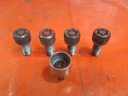 ✅VW Golf Style MK8 1.5 Petrol 2020 Locking Wheel Nuts Warranty A352 - Image 3