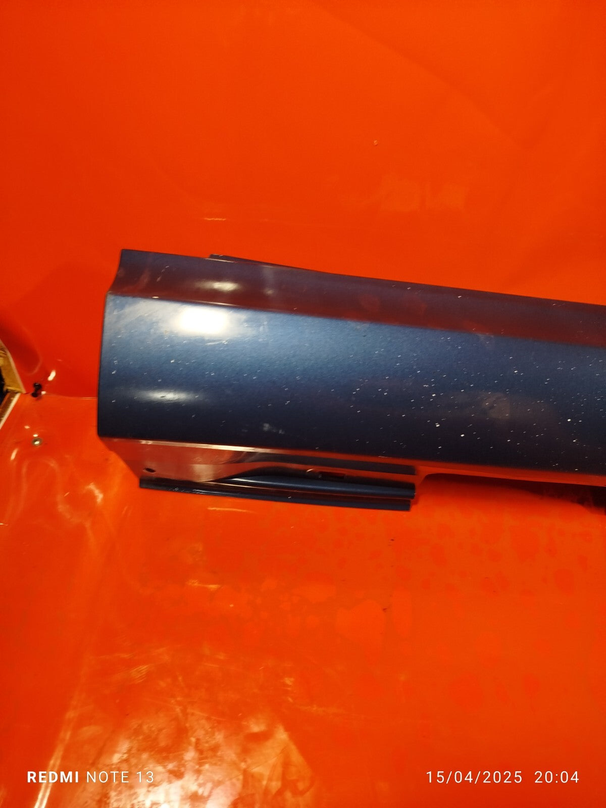 ✅MERCEDES B180 W246 2014 RIGHT DRIVER SIDE SILL SKIRT BLUE A2466900340 A038 - Image 9