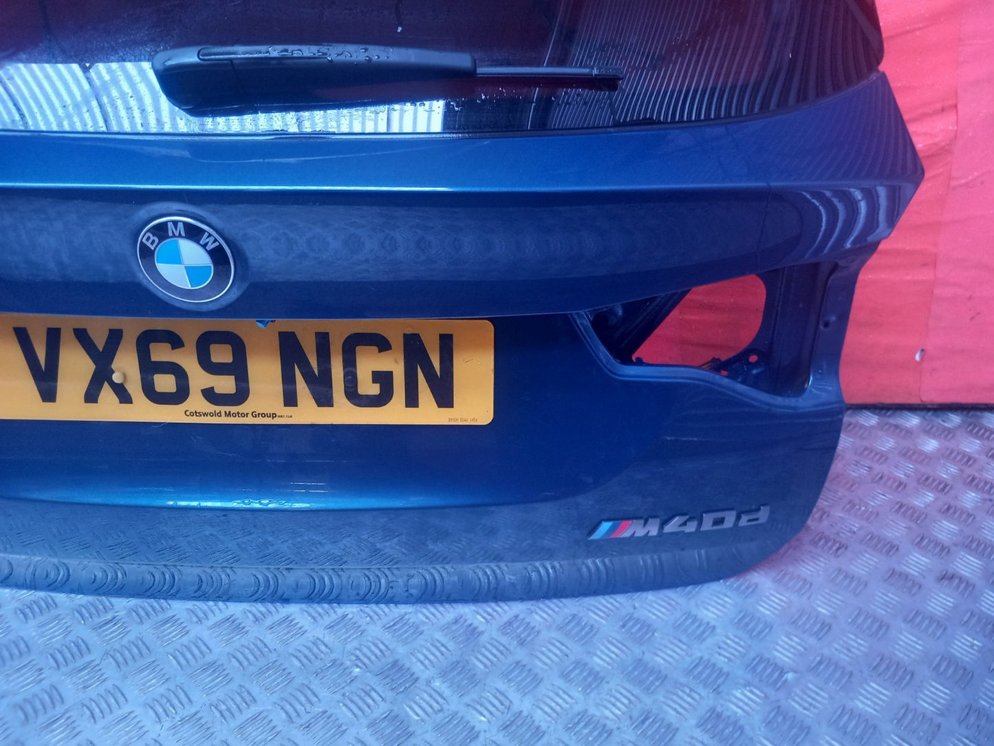 BMW X3 G01 M40D 3.0 Diesel 2019 Tailgate Boot Lid Blue Warranty A393 - Image 11