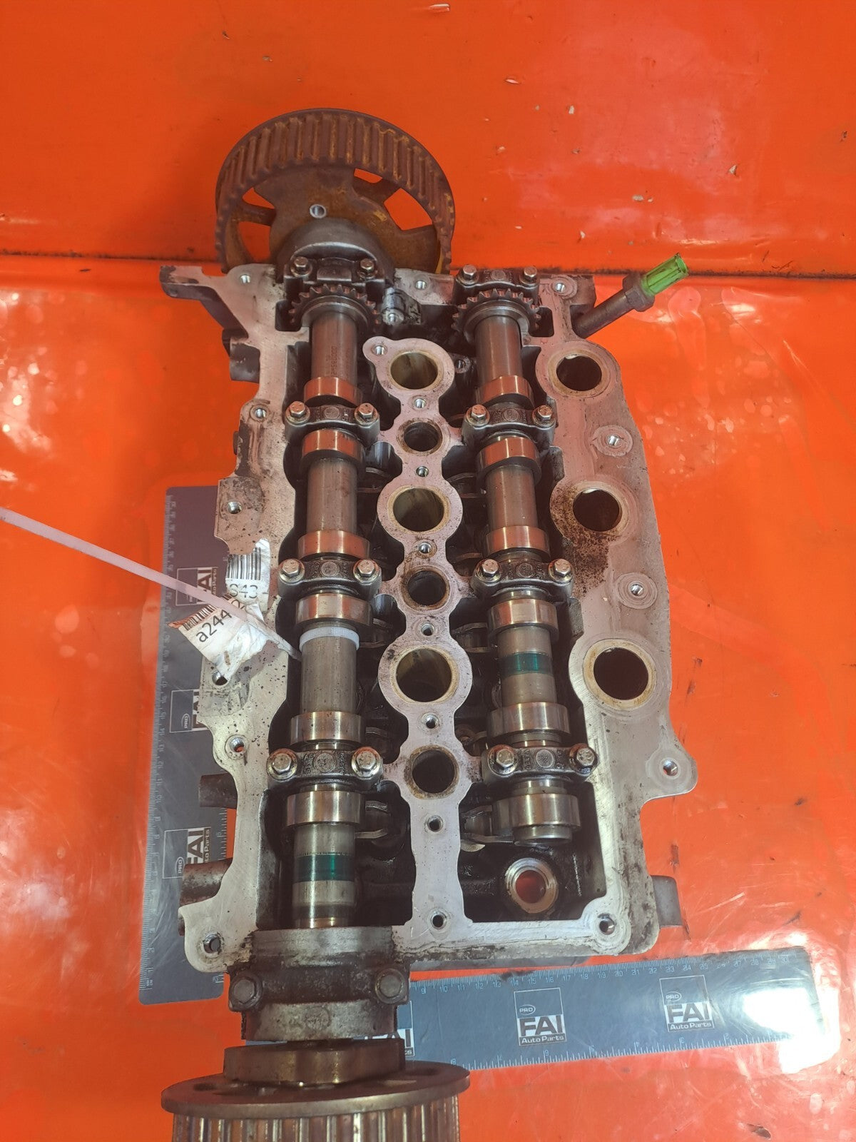 ✅LAND ROVER DISCOVERY 4 L319 3.0 DIESEL 2010 CYLINDER HEAD WITH CAMSHAFTS A244 - Image 1