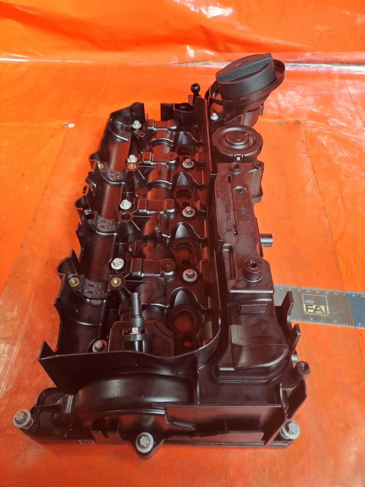✅BMW F30 320D 2.0 DIESEL 2012 N47D20O1 ENGINE VALVE ROCKER COVER 8589941 A321 - Image 4