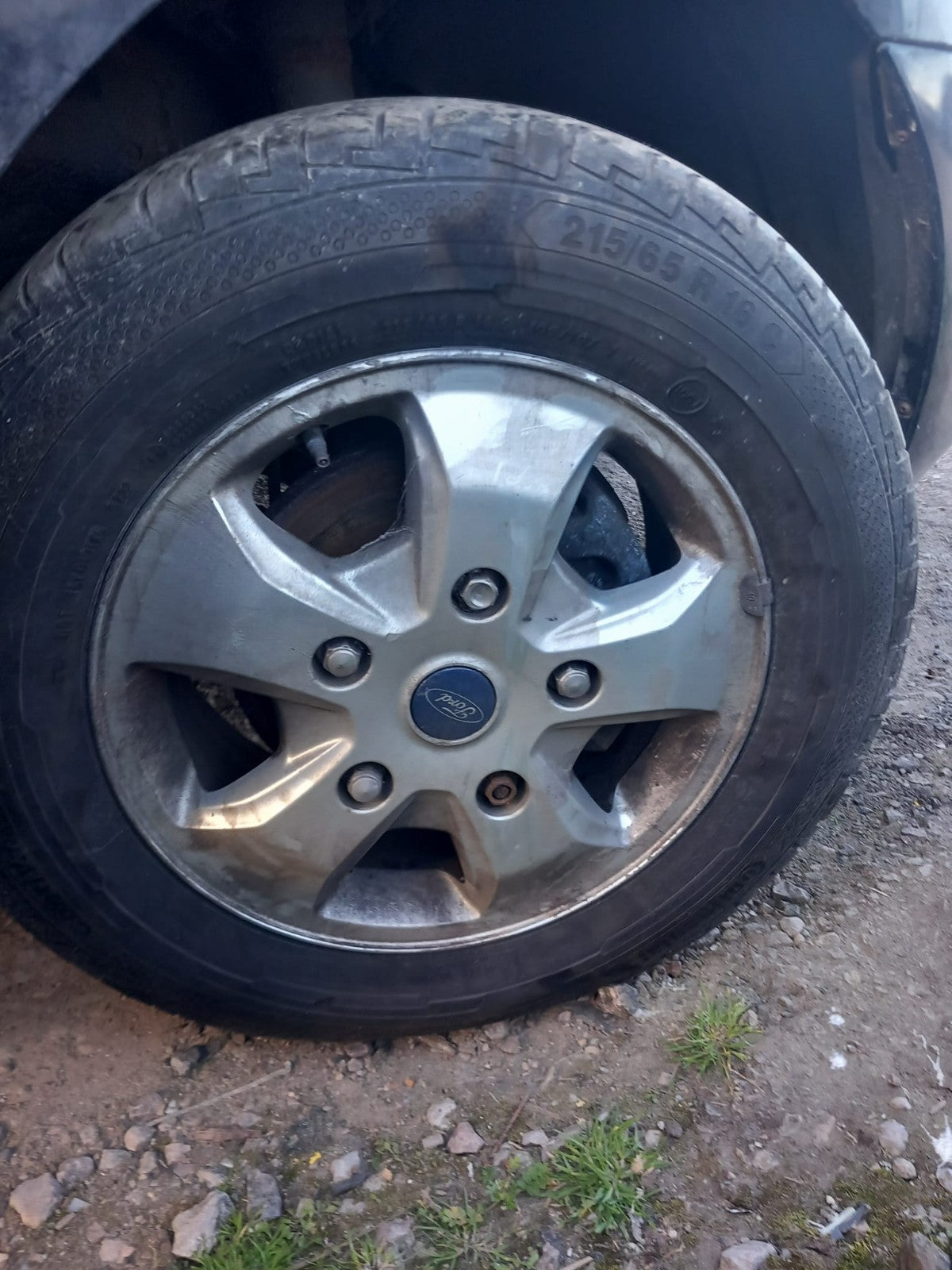 ✅2015 Ford Tourneo Custom Alloy Wheel With Tyre 215/65 R16 + Warranty A371 - Image 1