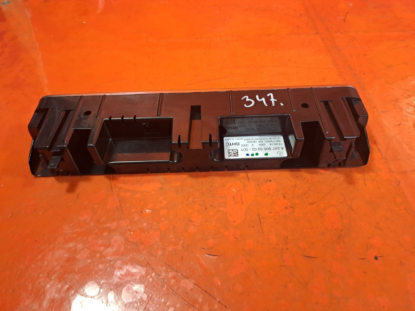 ✅2019 MERCEDES A CLASS W177 A/C HEATER CLIMATE CONTROL SWITCH PANEL A2479055902 - Image 5