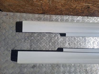 ✅BMW F21 118I M 1.6 PETROL 2015 SIDE SILL SKIRTS PAIR WHITE Warranty A298 - Image 4