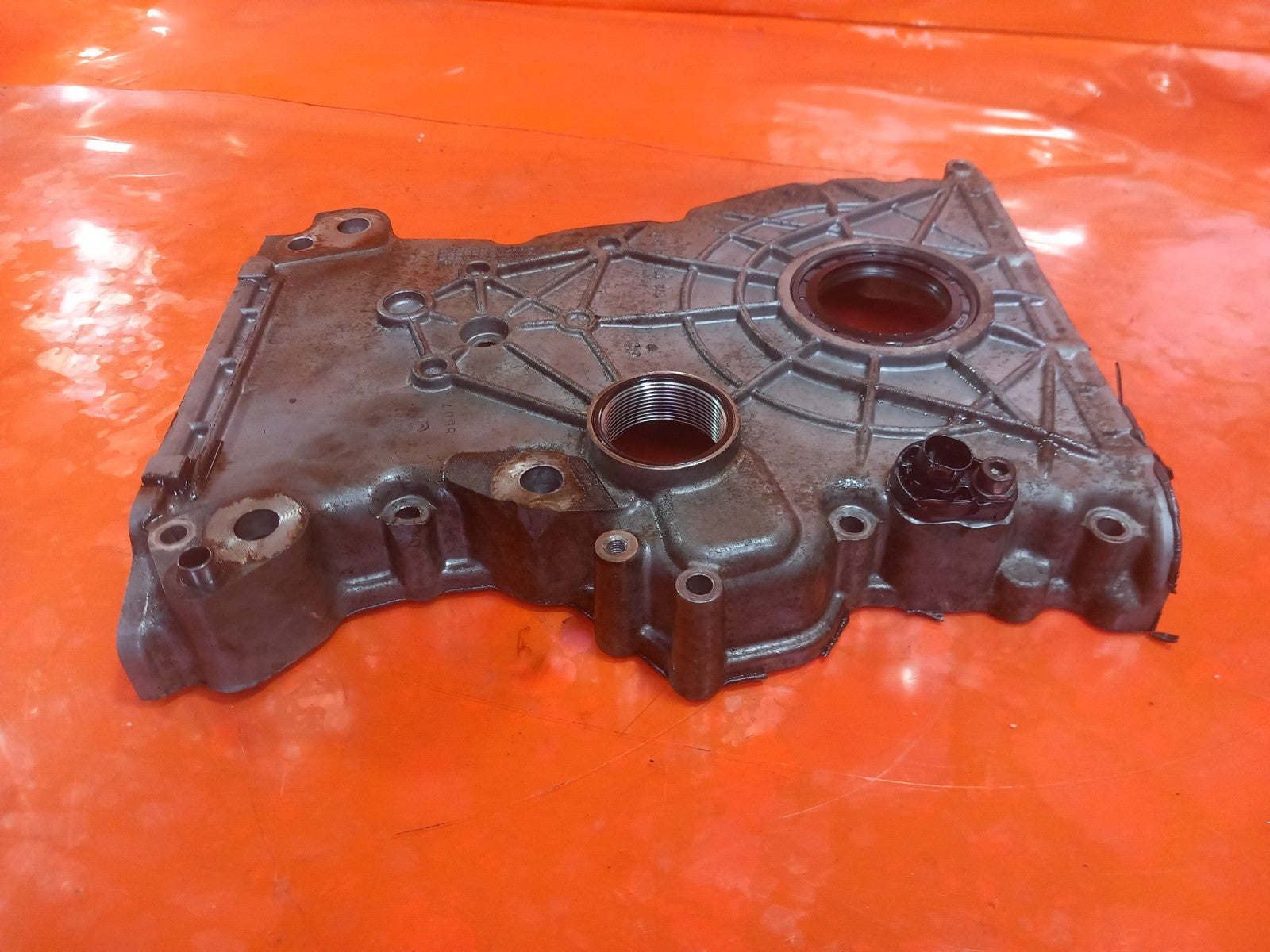 2018 Ssangyong Korando ELX Lower Timing Chain Cover R6720150001 Warranty A329 - Image 5