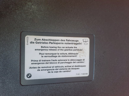 ✅BMW 730Ld Se E66 3.0 DIESEL 2008 SPARE WHEEL TOOL KIT SET 7506960 Warranty A255 - Image 12